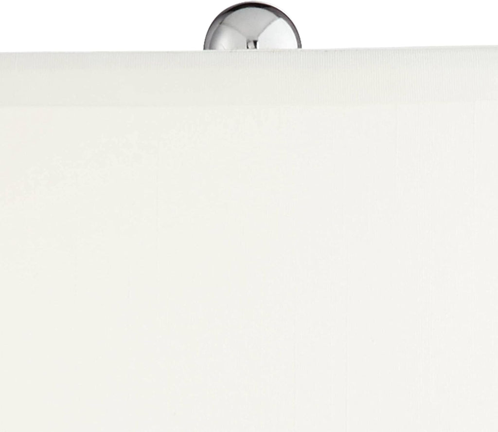 360 Lighting Cirrus 22' High Vase Small Modern Coastal Accent Table Lamps Set of 2 Blue Gray Handcrafted Art Glass White Shade Living Room Bedroom Bedside Nightstand House (Colors May Vary)