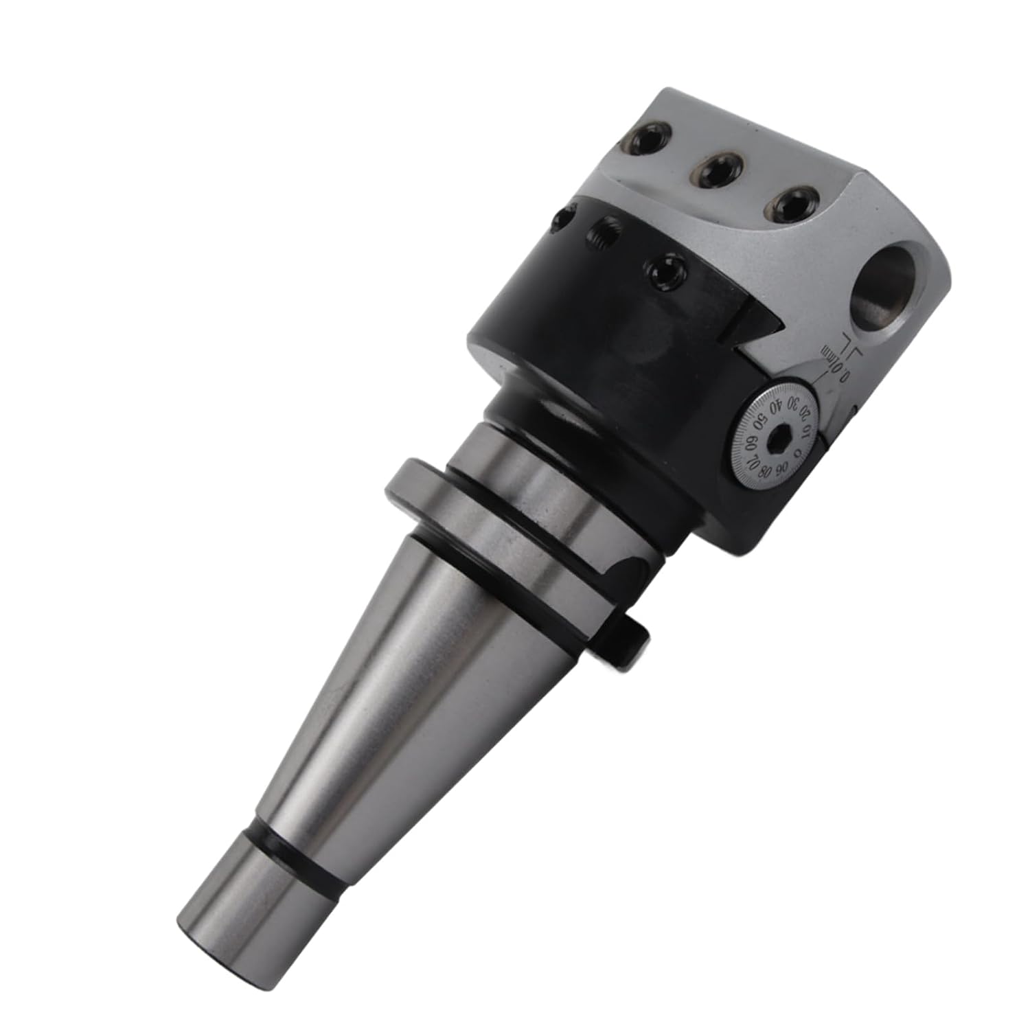 High Quality 40CR Boring Head Set, CNC Milling Tools Kit, F1‑18 Boring Bar, 75mm Diameter, with Storage Box, Metric System, Long Service Life, for Boring and Milling Machines (NT30-F1-18-12PCS)