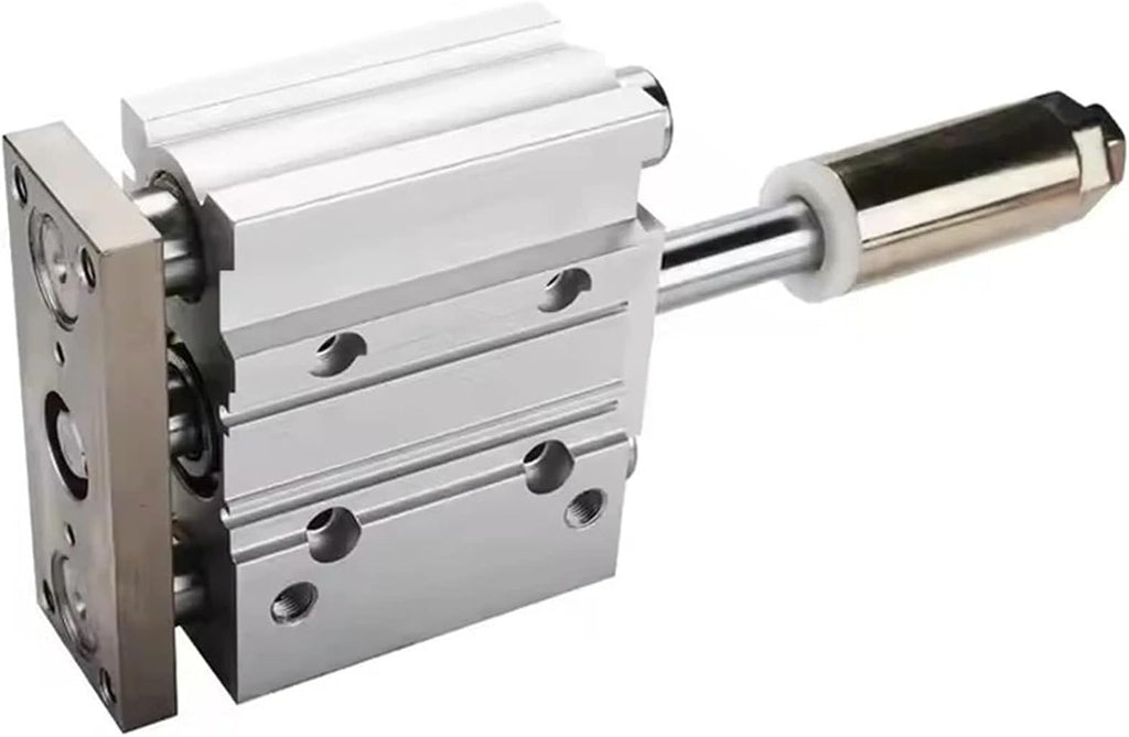 Pneumatic Cylinder Adjustable Stroke Type Three Bar Three-axis with Magnet MGPM12/16/20/25/32/40/50 Stroke 20-200mm(Stroke 20-20mm,Bore 25mm)