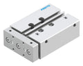 FESTO DFM-12-40-P-A-KF (170903), 12 MM BORE, 2-10 BAR, 40 MM STROKE, DOUBLE-ACTING, ELASTIC CUSHIONING RINGS/PADS AT BOTH ENDS, GUIDED ACTUATOR, M5 PNEUMATIC CONNECTION, RECIRCULATING BALL BEARING, SE