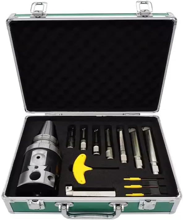 NEW Boring-tool-suit NBH2084 Fine Boring Head BT40 Tool Holder + 8pcs 20mm Boring Bar Boring Rang 8-280mm