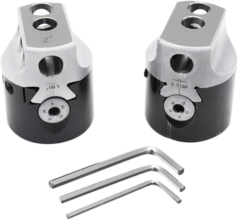 1set NT30 NT40 Tool holder F1 Boring head 50 75 100 boring bar 12mm 18mm 25mm Adjustable boring head CNC Milling Machine Tool(NT30-F1-12 (2 Inch))