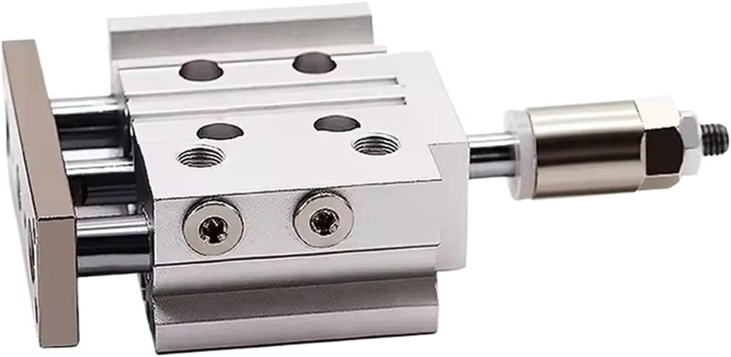Pneumatic Cylinder Adjustable Stroke Type Three Bar Three-axis with Magnet MGPM12/16/20/25/32/40/50 Stroke 20-200mm(Stroke 50-50mm,Bore 20mm)