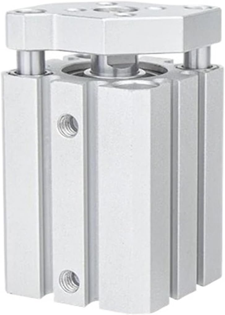 Air Cylinder Bore 50mm Guide Rod Type Compact Cylinder 5 10 15 20 25 30 35 40 45 50 75 100mm(5mm)