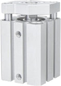 Air Cylinder Bore 50mm Guide Rod Type Compact Cylinder 5 10 15 20 25 30 35 40 45 50 75 100mm(5mm)