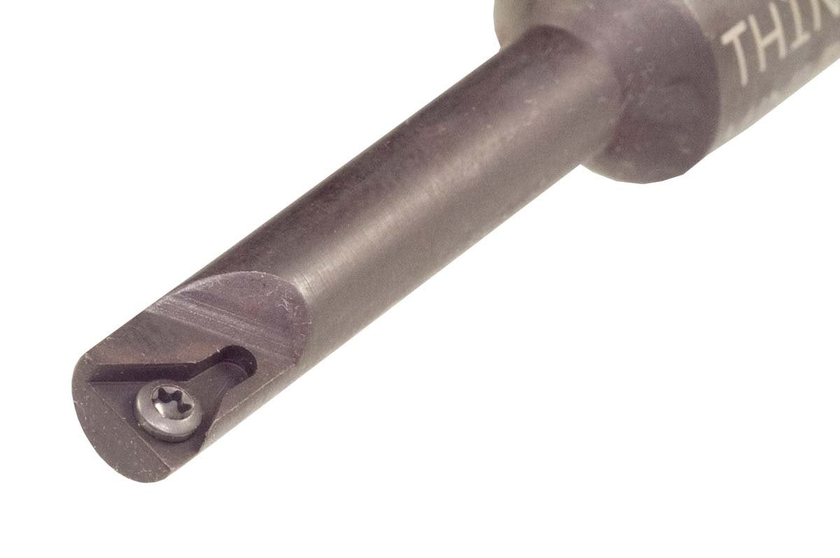 THINBIT MBBS355030R125 1/2 inch Diameter, Steel, TD Style, Right Hand Boring bar for 0.300' Diameter and Larger bores.