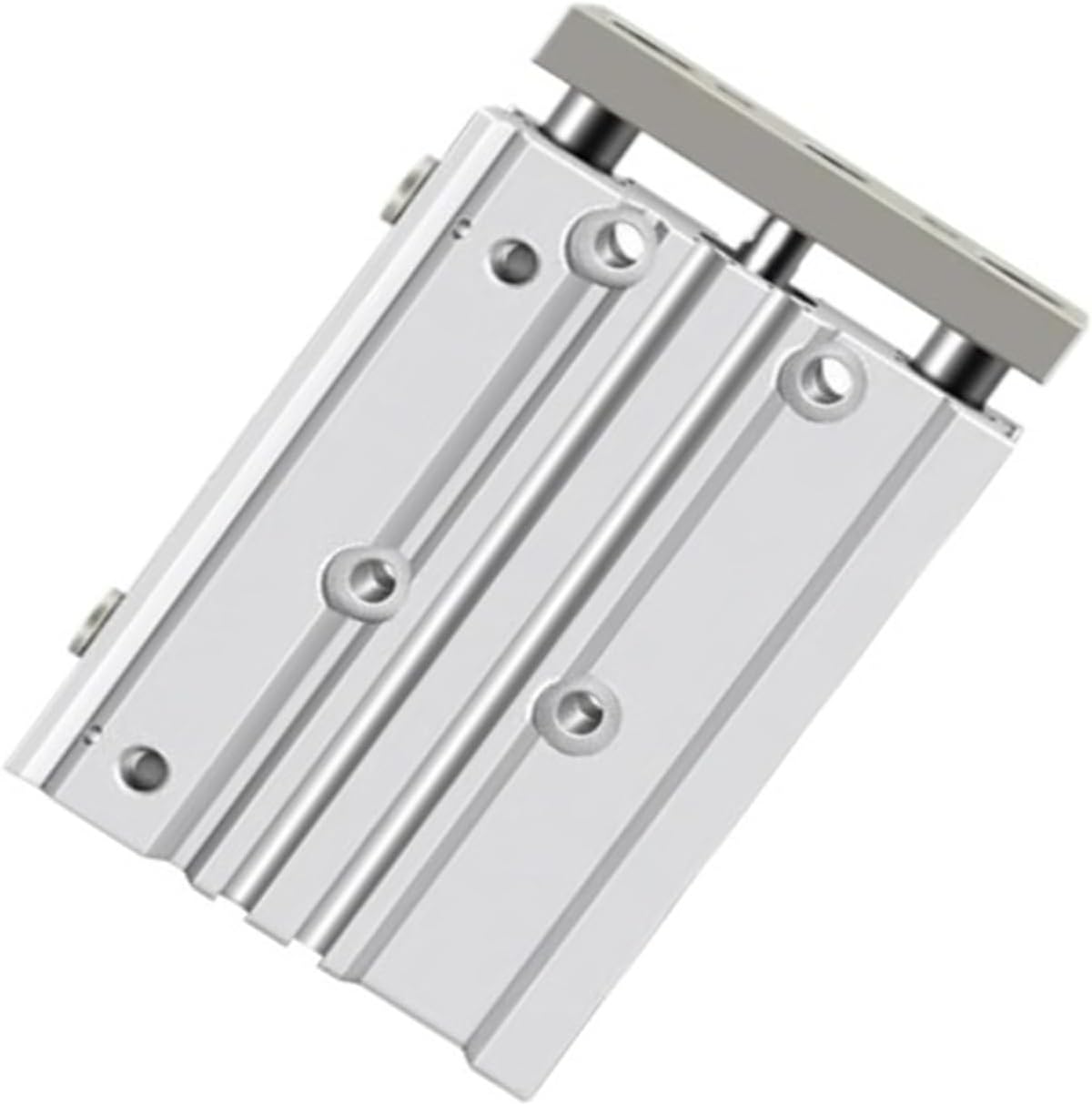 Compact Guide Cylinder Thin Three Axis Air Pneumatic Cylinder With Guide Rod Bore 50mm 25-400mm(25mm stroke)