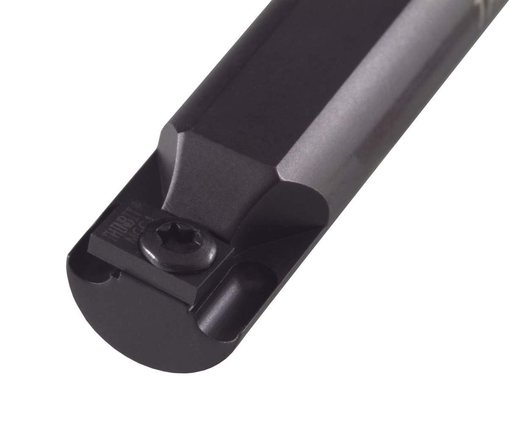 THINBIT MGTF12 Steel Internal Face Grooving Bar, 1/2' Diameter, 0.530' Minimum bore, 2' Reach