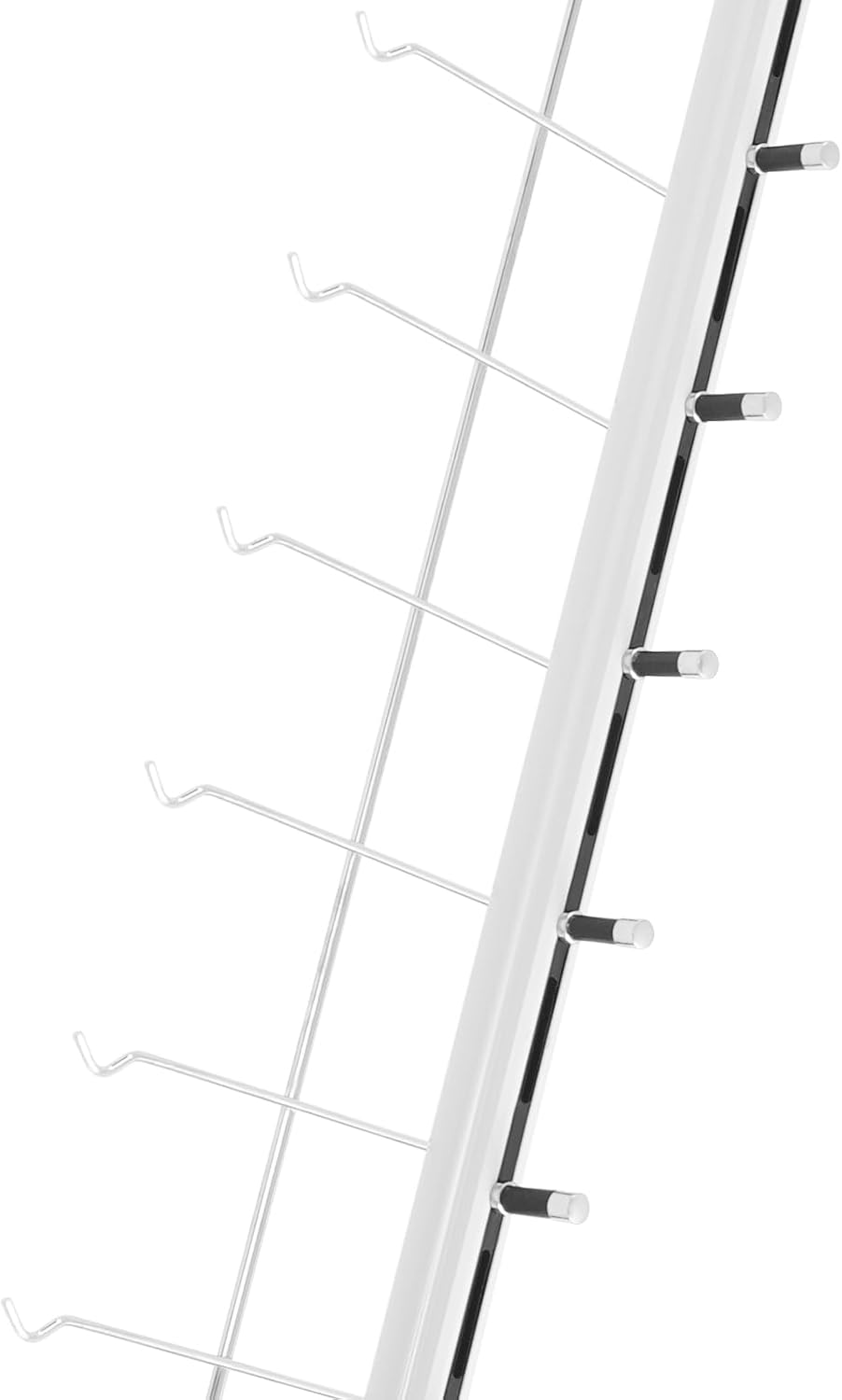 10Pcs of Set Wall-Mounted Eyeglasses Display Rack Sunglasses Display Stand Holder Aluminum Alloy Eyewear Sunglasses Storage Organizer