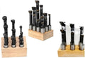 SRCGG F1Boring Bar Set Tungsten Carbide Bar Boring Head MT3 MT4 R8 BT NT Tool F1-12MM 18MM 25MM(F1-25mm(6PCS))