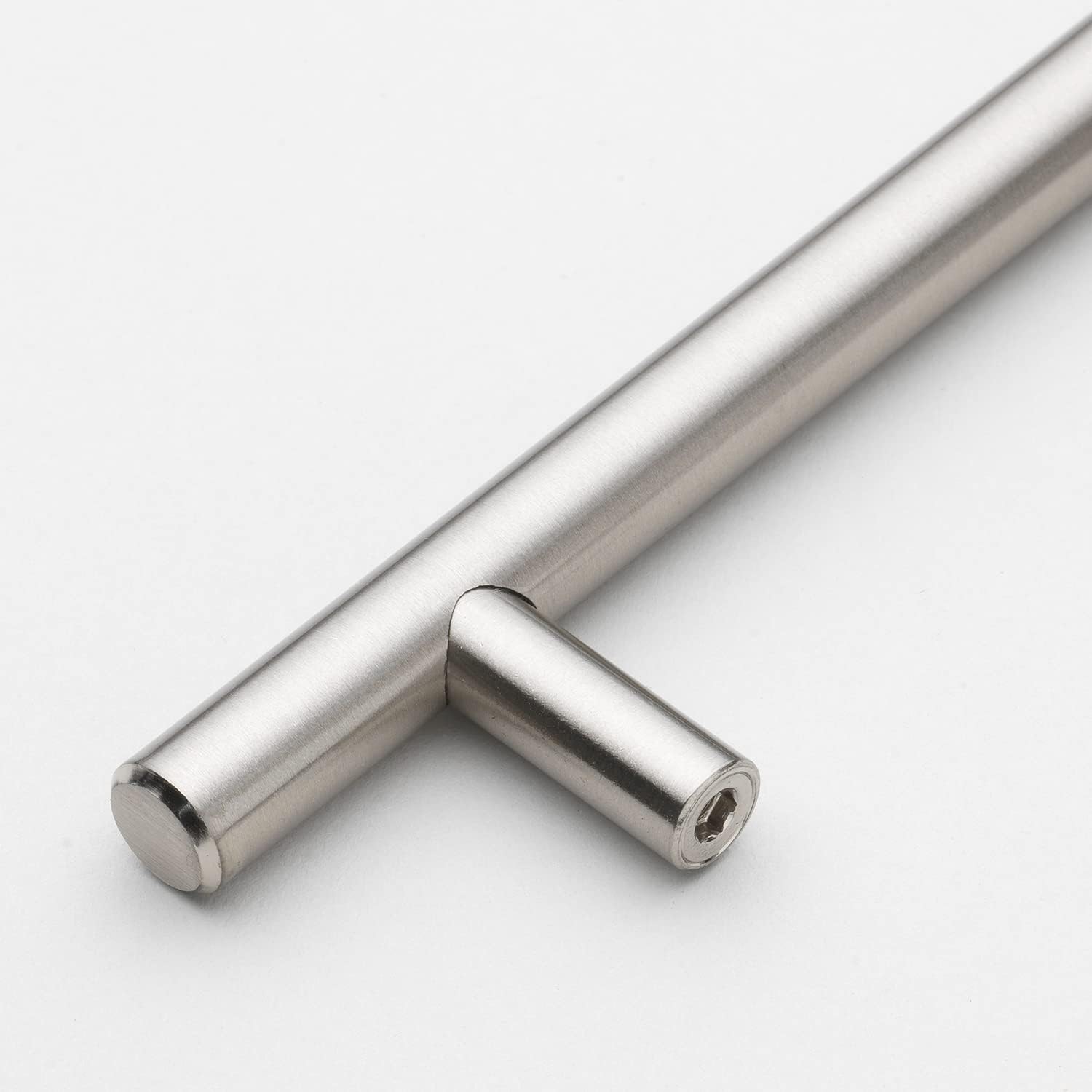 GlideRite Hardware 5018-381-SS-25 15 inch Cc Stainless Steel 18 inch Long Solid Handle bar Pulls 25 Pack