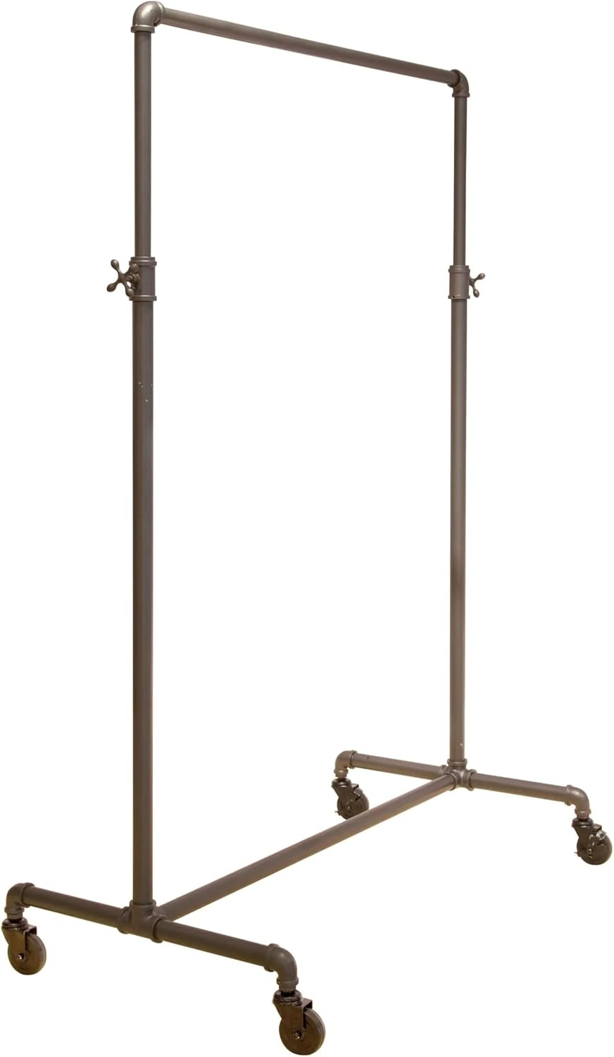 Adjustable Rolling Rack – Econoco Vintage Pipeline 2 Way Ballet Clothes Hanging Fixture