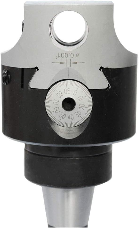 MH GLOBAL 3'' Boring Head R8 Shank with 12 Carbide Boring Bars