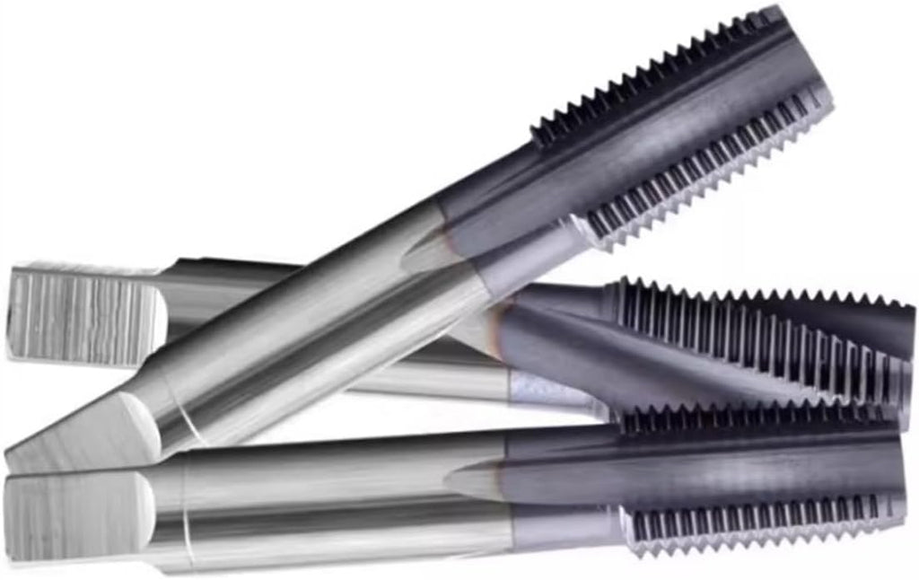 Pipe Tap Set Pipe Straight Groove Tap NPT NPTF NPS NPSF 1/16-27 1/8 3/8-18 1/4 3/4-14 1/2 Strengthening Steel Spiral(Pipe Spiral Tap,NPSF3I4-14 1PCS)
