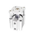 Thin Type Cylinder with Guide bar CDQMB40 Double Acting Compact Cylinder CDQMB40-20 CDQMB40-25 CDQMB40-50 Cylinder(CDQMB40-100)