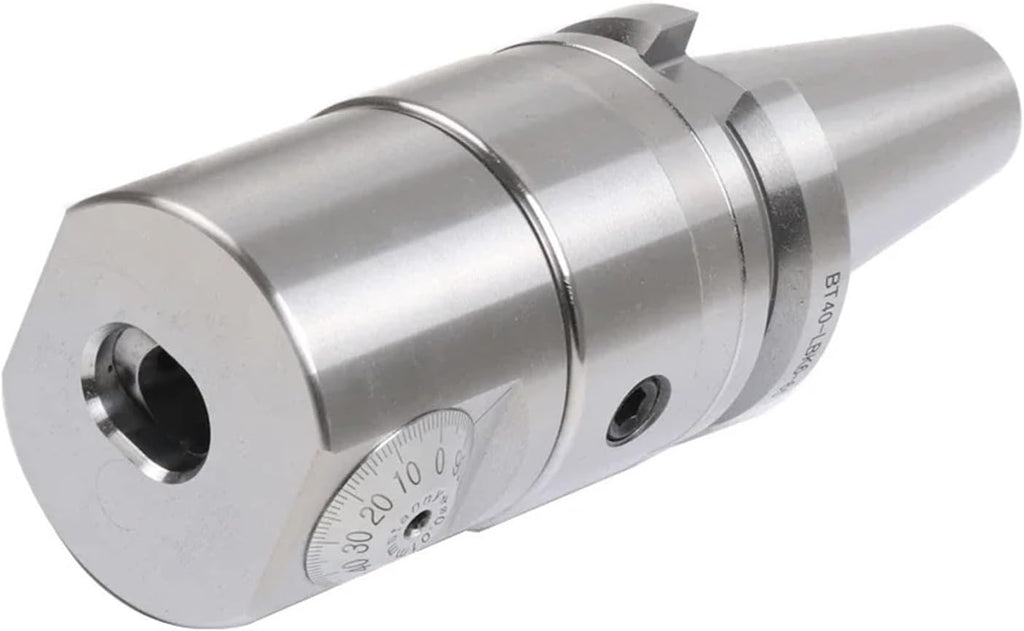 NBJ16 Universal Boring Head Set with BT40 Shank Adjustable Boring Bar Cutters for Milling Machine with 6-51mm Boring