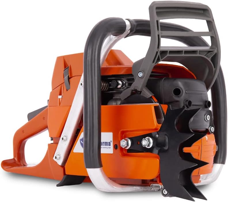Farmertec 71cc G372 Holzfforma Gasoline Chain Saw Power Head 50mm Bore Without Guide Bar and Chain With Wrap Around Handle Bar