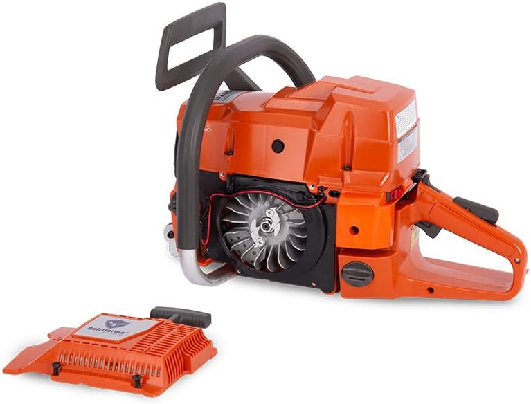 Farmertec 87cc Holzfforma G288 Gasoline Chain Saw Power Head 54mm Bore Without Guide Bar and Chain All parts are Compatible With Husqvarna 288 Chainsaw