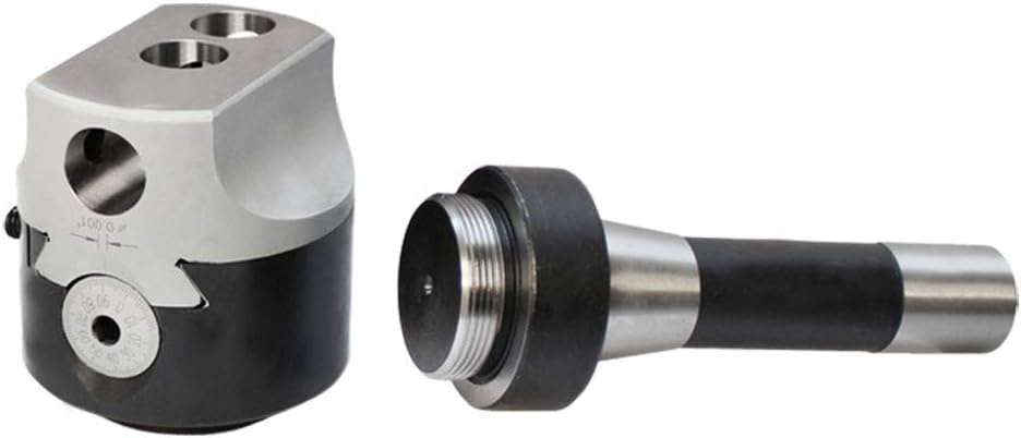 MH GLOBAL 3'' Boring Head R8 Shank with 12 Carbide Boring Bars