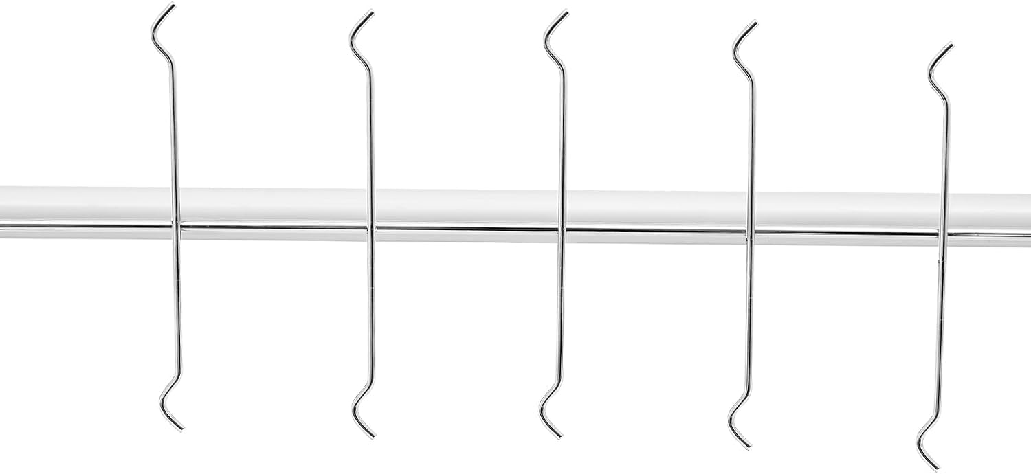 10Pcs Eyeglass Display Stands, Wall Mounted Sunglasses Storage Organizer Aluminium Eyeglasses Holder, 4ft Hold 16 Frames without Lock, Eyewear Glasses Display Rod
