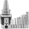 NBH2084 Boring Head Boring Tool Suit Boring Head NBH BT30 BT40 BT50 NT30 NT40 NT50 R8 Tool Handle Boring Bar Boring Tool Set(BT50-NBH2084-8PCS)