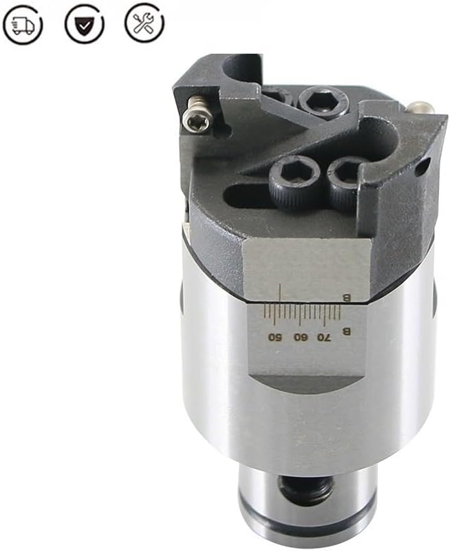 RBH Double-Edged CNC Adjustable BT30 BT40 SK40 Tool Holder RBH Boring Bar Boring Cutter Boring Handle LBK Rough Head(RBH90-122)