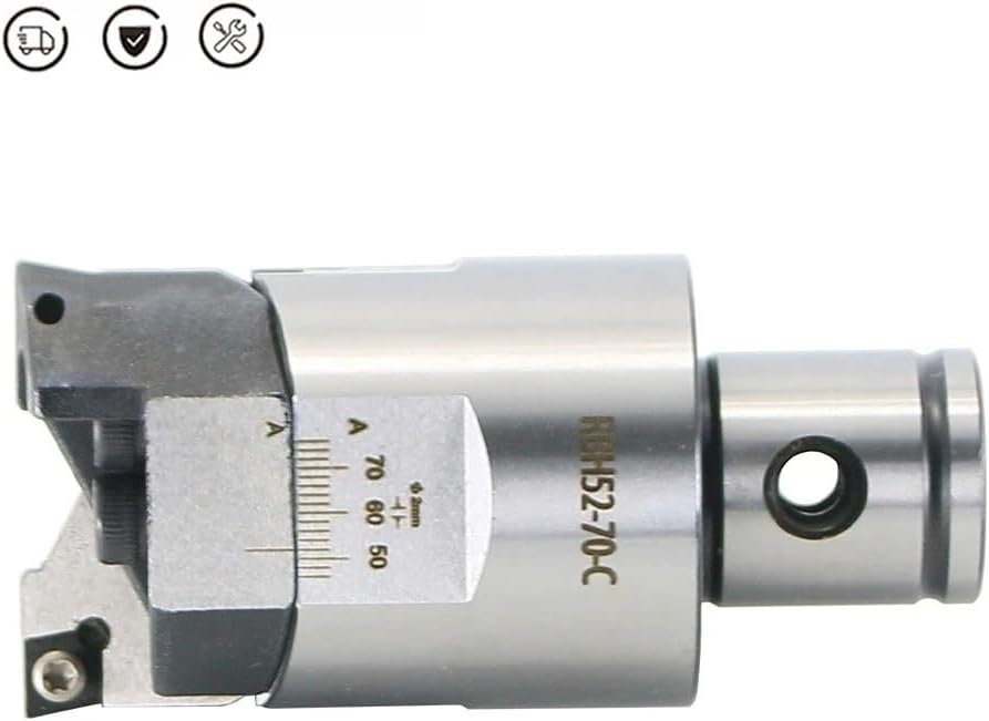 RBH Double-Edged CNC Adjustable BT30 BT40 SK40 Tool Holder RBH Boring Bar Boring Cutter Boring Handle LBK Rough Head(RBH90-122)