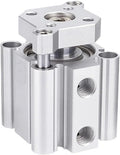 Air Cylinder Bore 40mm Guide Rod Type Compact Cylinder 5 10 15 20 25 30 35 40 45 50 75 100mm(5mm)