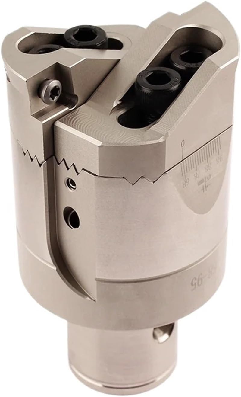 Double Edged Boring Tool 1pcs RBH Adjustable Double Edged Coarse boring with RBH19-25 25-33 LBK1 LBK2 Tool holder Boring Bar LBK Rough Head(TWE52-70)