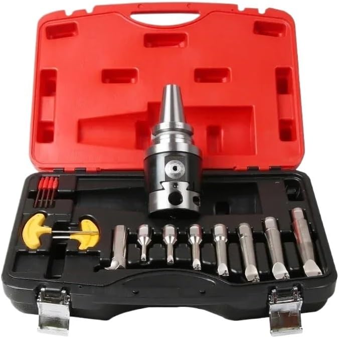 1set High Precision BT50-NBH2084 CNC 0.01 Run Nout Micro Tool With BT Shank NBH2084 System Boring Heads With 8pcs Boring Bar