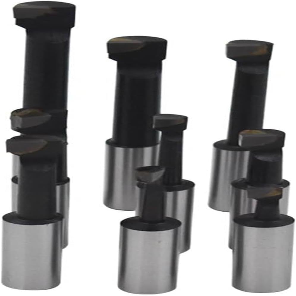 1/2' BORING BAR SET PRO QUALITY 9 PCS CARBIDE TIPPED BARS 1/2' SHANK LATHE TOOL for Genuine for OEM Replacement