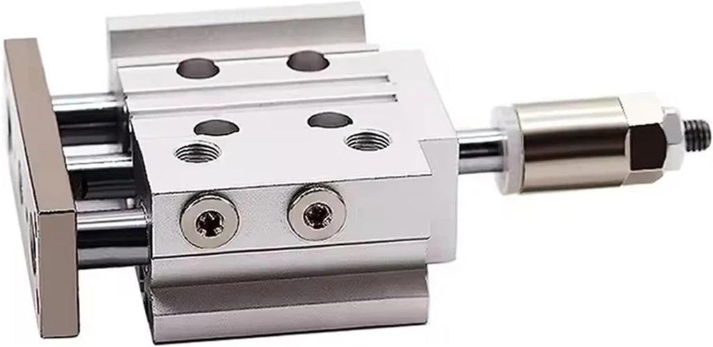 Pneumatic Cylinder Adjustable Stroke Type Three Bar Three-axis with Magnet MGPM12/16/20/25/32/40/50 Stroke 20-200mm(Stroke 20-20mm,Bore 16mm)