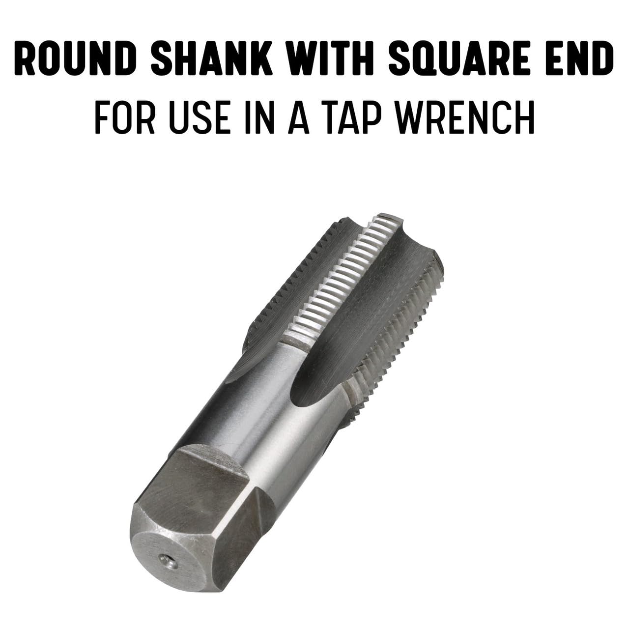 Drill America 3-1/2'-8 NPT Pipe Tap , Carbon Steel, DWTPT Series