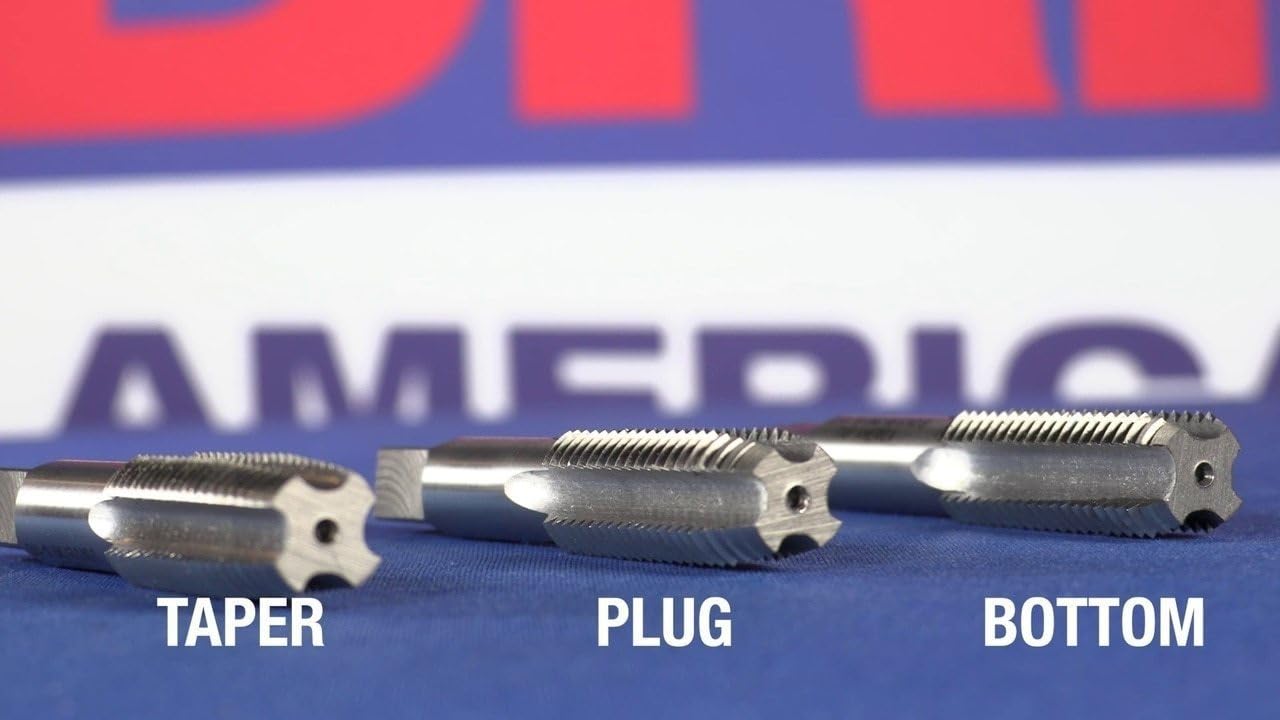 Drill America 1-1/2'-6 UNC High Speed Steel Tap Set