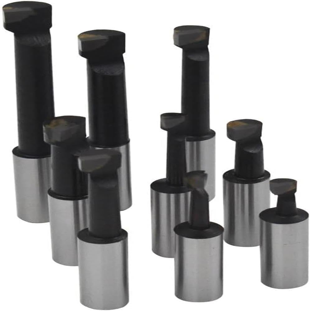 1/2' BORING BAR SET PRO QUALITY 9 PCS CARBIDE TIPPED BARS 1/2' SHANK LATHE TOOL for Genuine for OEM Replacement