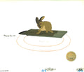 Watership Down 1978 Production Animation Cel of Blackberry with LJE Seal and COA 028-5