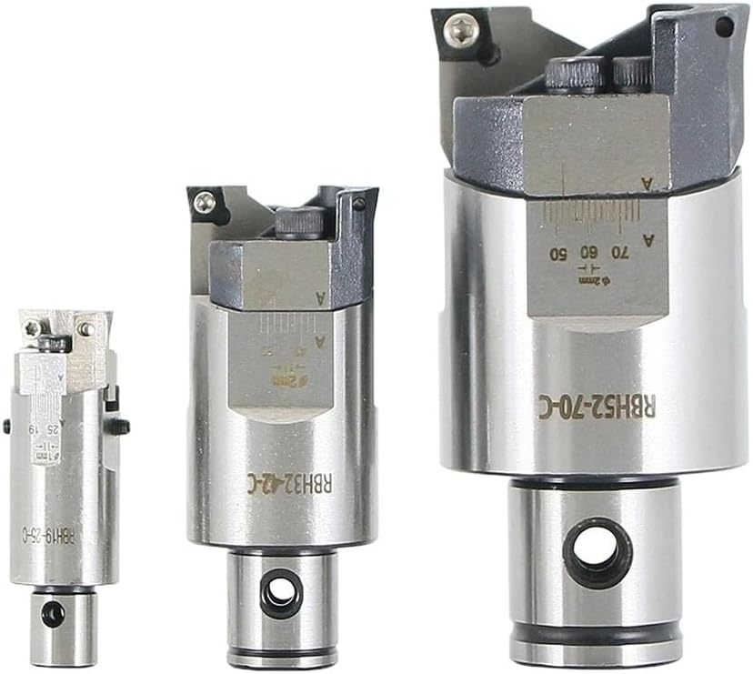 1pc Double-Edged CNC Adjustable BT30 BT40 SK40 Tool Holder RBH Boring Bar Boring Cutter Boring Handle Rough Head(RBH160-204)