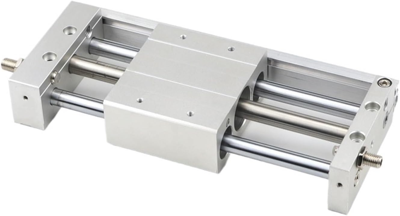 rodless Cylinder Magnetic Coupling Type Guide bar Slider rodless Cylinder CY1S15H/CDY1S20/10/25/32/40-100-200-300-400-500 rmt32 Mechanical(CY1S Bore 10mm,200)