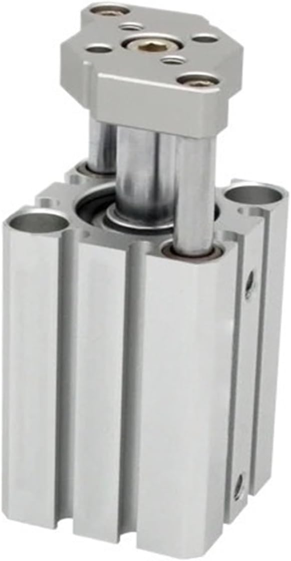 Air Cylinder Bore 32mm Guide Rod Type Compact Cylinder 5 10 15 20 25 30 35 40 45 50 75 100mm(5mm)