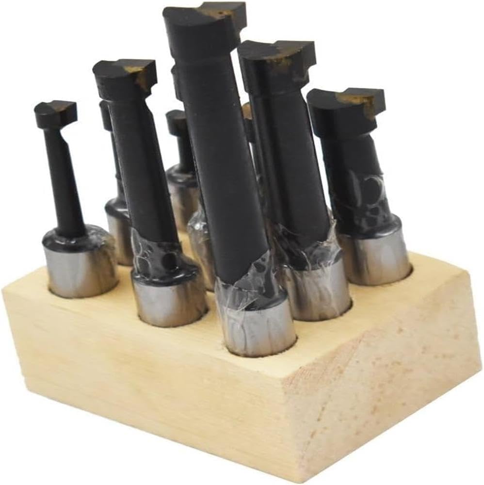 1/2' BORING BAR SET PRO QUALITY 9 PCS CARBIDE TIPPED BARS 1/2' SHANK LATHE TOOL for Genuine for OEM Replacement