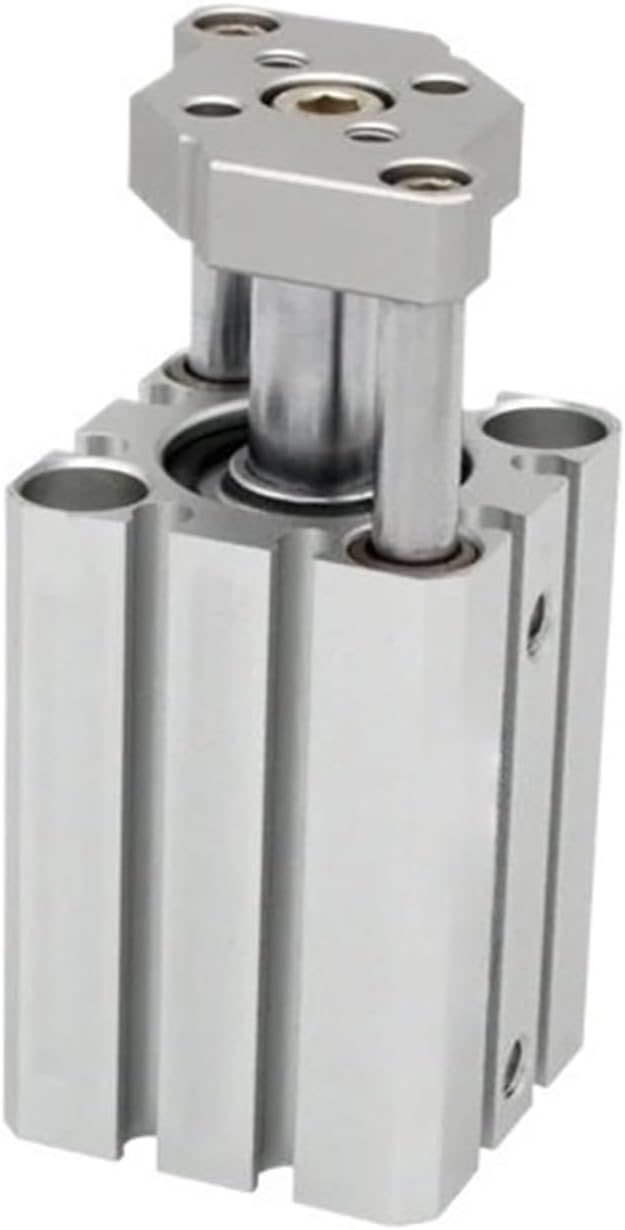 Air Cylinder Bore 63mm Guide Rod Type Compact Cylinder 5 10 15 20 25 30 35 40 45 50 75 100mm(5mm)