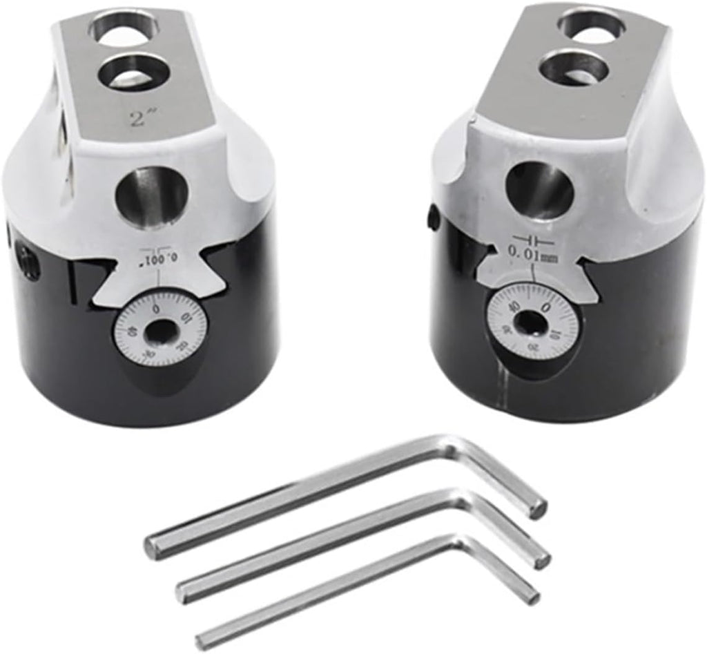 1set 2' 50mm Boring Head+1pcs Morse Handle+9pcs 12mm Boring bar for CNC Lathe Bored Boring Tool Set(C25-(F1 50)-9pcs)