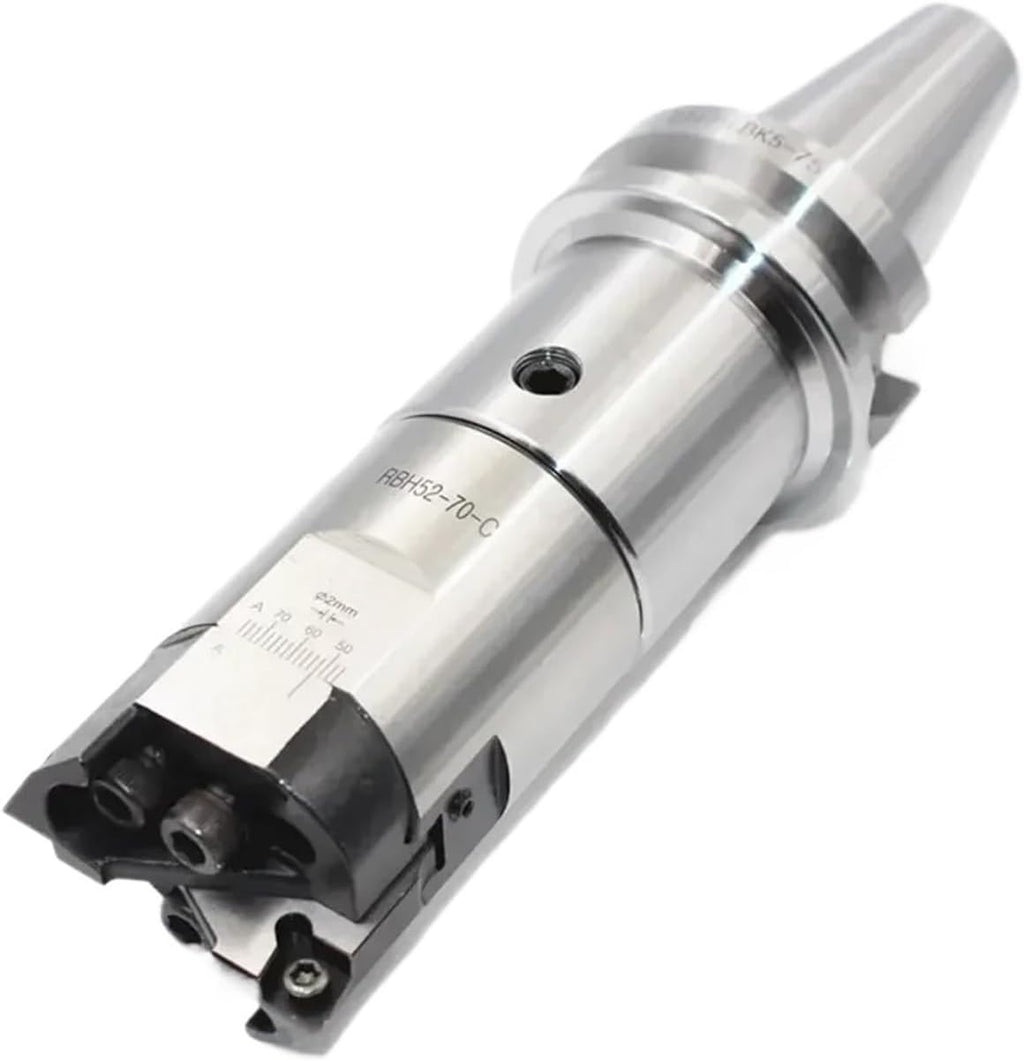 Double Edged Boring Tool 1pcs Boring Head Adjustable Double edged RBH TCT 25-33 32-42 40-55 68-92 BT30 BT40 LBK Rough Twin bit CNC Tools(RBH52-70 (LBK5))