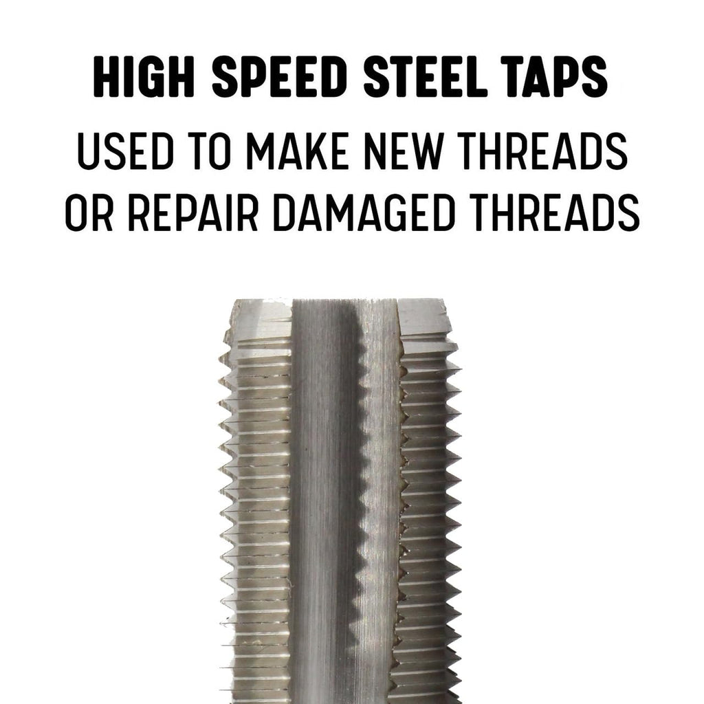 Drill America - DWT64123 1-1/2'-11-1/2 NPS High Speed Steel 7 Flute Straight Pipe Tap, DWT Series
