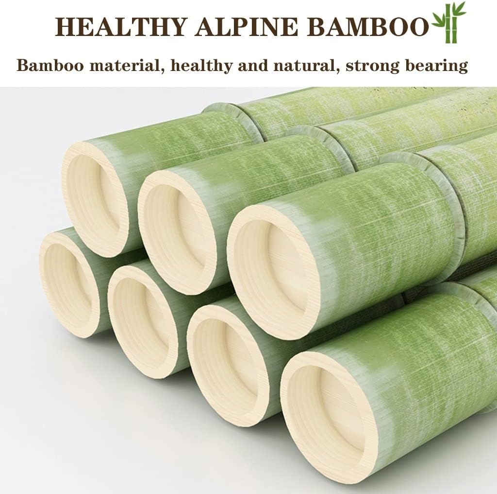 Large Bamboo Garment Rack, Hanging Shelves with Rollinge Wheels, Standing Clothes Storage Wardrobe/90 * 30 * 170Cm (60*30*170cm )