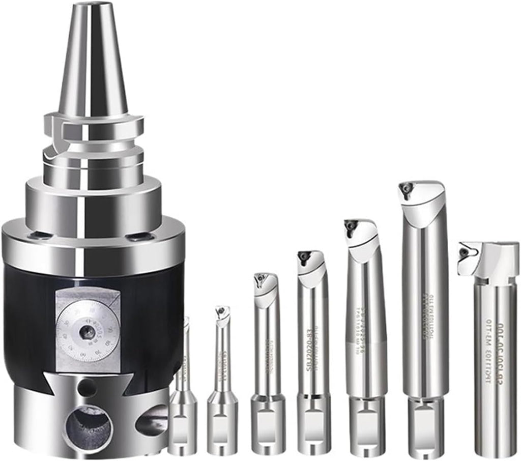 BT30 NBH2084 Boring Head Boring Tool Suit Boring Head BT40 BT50 NT30 NT40 NT50 R8 MTB SK Tool Habdle Boring Bar Boring Tool Set(NT30 Tool Handle)