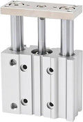 Compact Guide Cylinder Thin Three Axis Air Pneumatic Cylinder With Guide Rod Bore 12mm 10-150mm(10mm stroke)