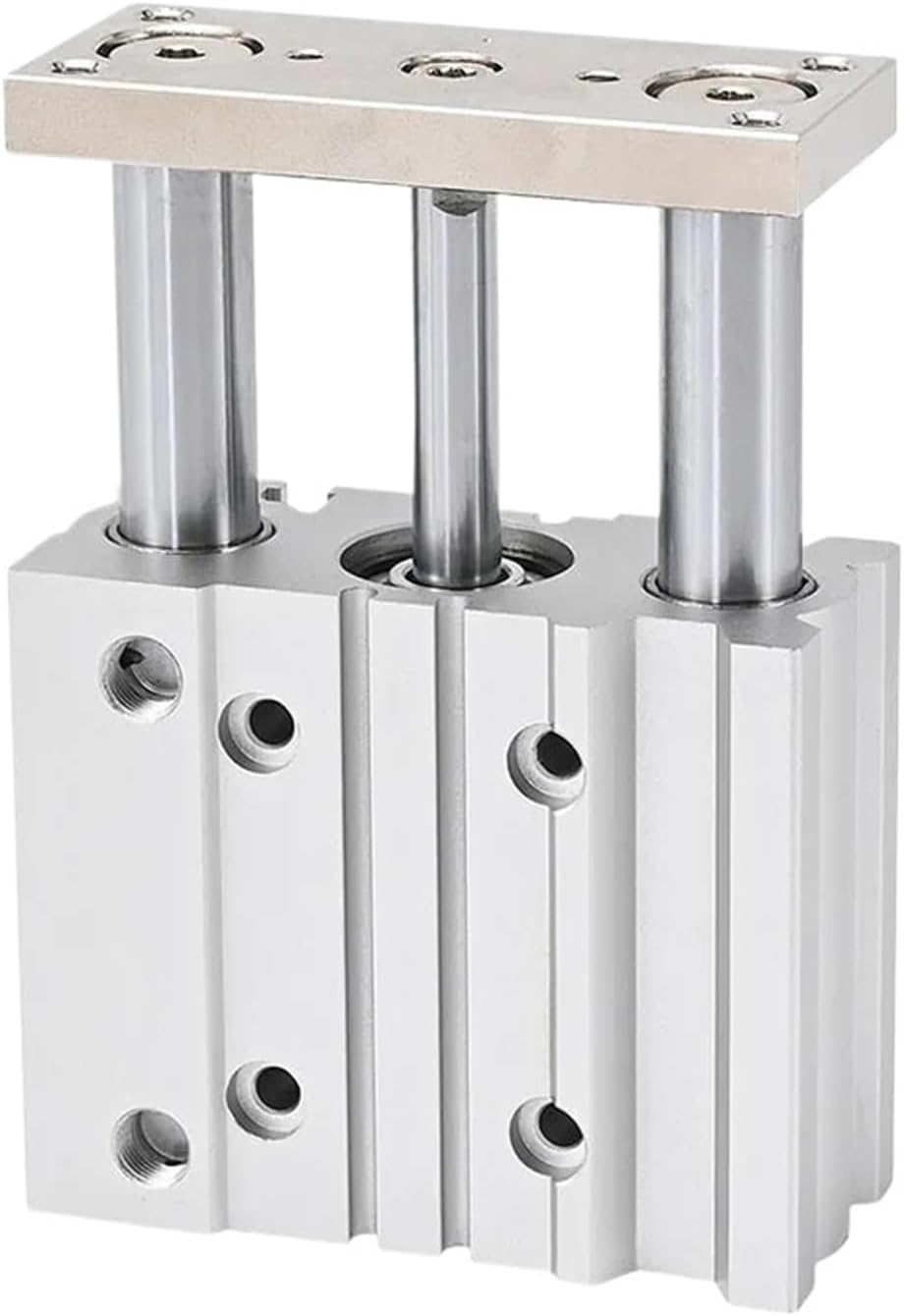 Compact Guide Cylinder Thin Three Axis Air Pneumatic Cylinder With Guide Rod Bore 12mm 10-150mm(10mm stroke)