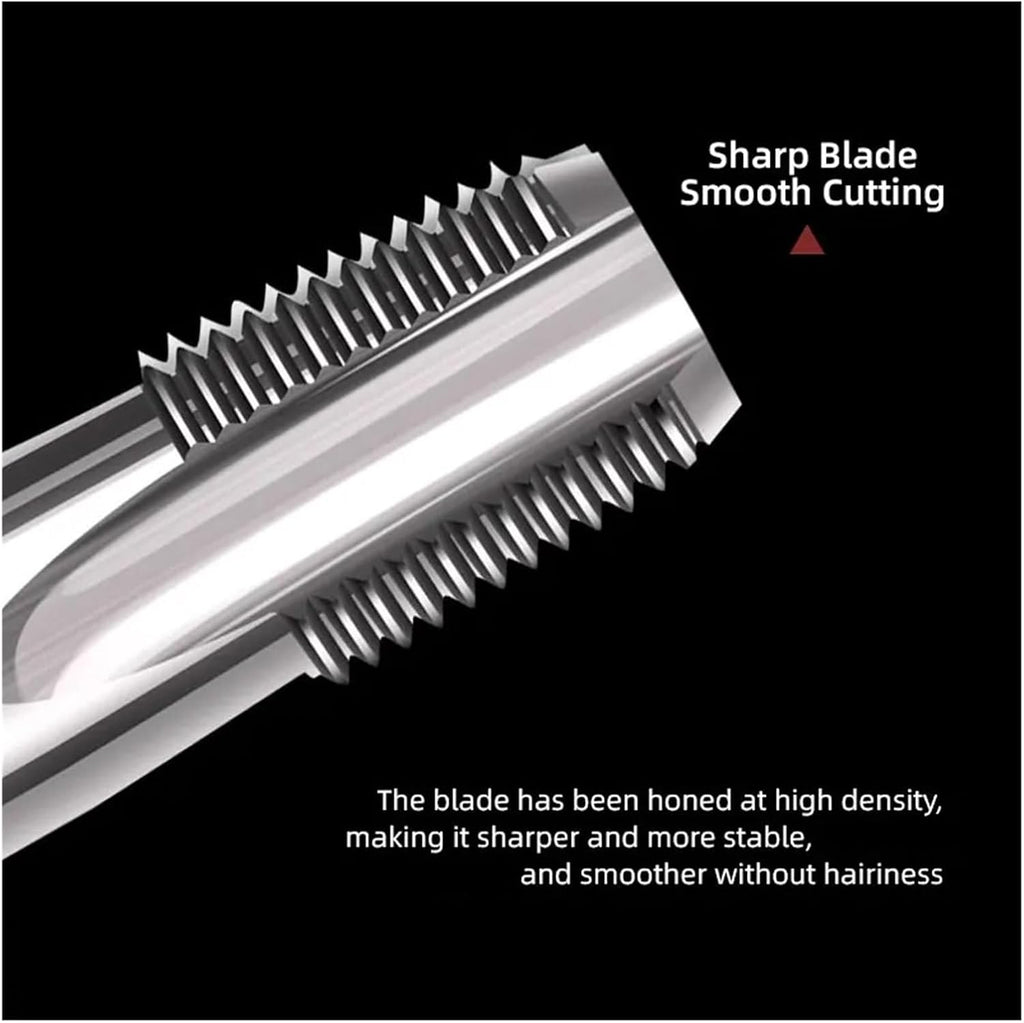 Pipe Tap Set Pipe Threading Tap G NPT RC PT ZG HSS CO Spiral Straight Flute Fluteless Cobalt Machine Metal CNC Tool(Spiral Flute,ZG 1)