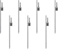 DreamController 19.5-inch Ground Stake - Stainless Steel Spike with Sleeve Bearing Compatible with Flutter Banner Flag Poles (0.65' Inner Diameter) – Stake Only
